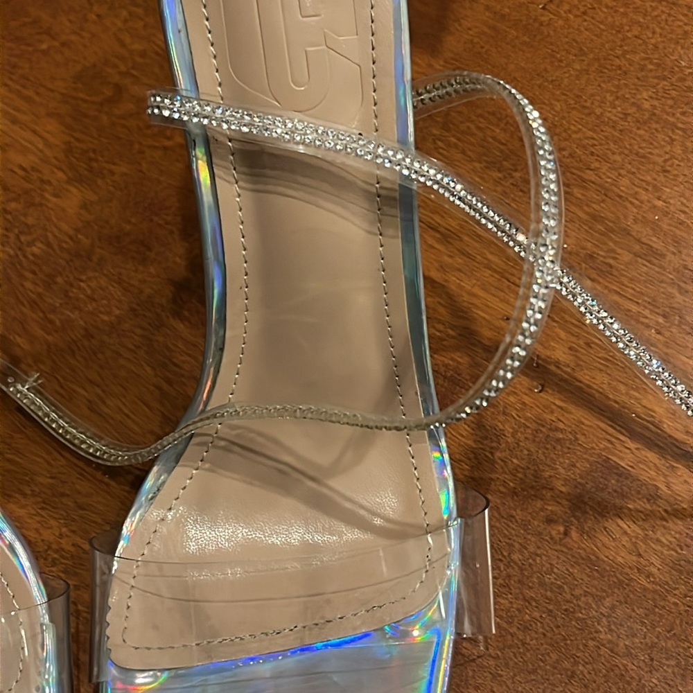 C C Clear high heels size 30 Europe or 8-8.5 US - Picture 4 of 12